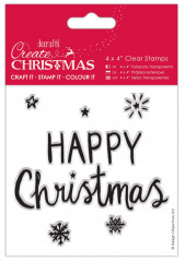 Clear Stamps - Happy Christmas
